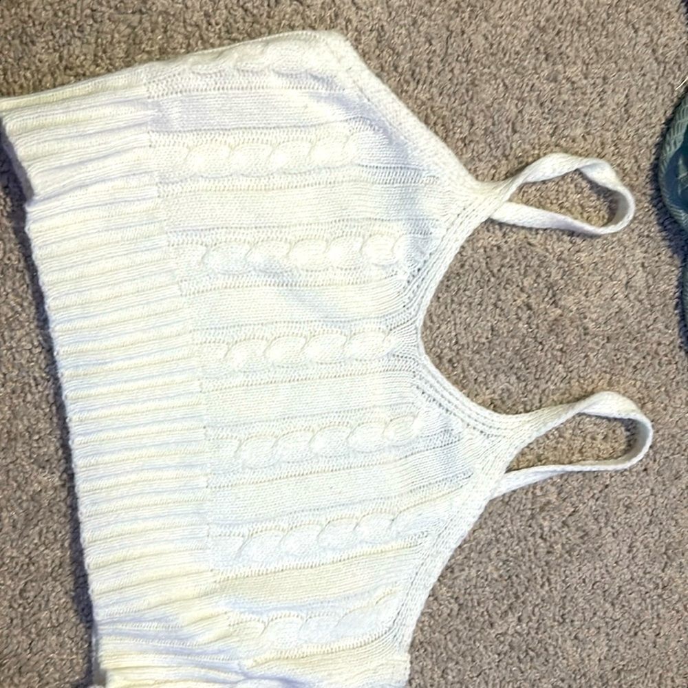 Knitted Sweater tank top